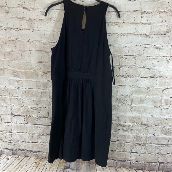 Black Ann Taylor sleeveless dress size medium P - Picture 3 of 4